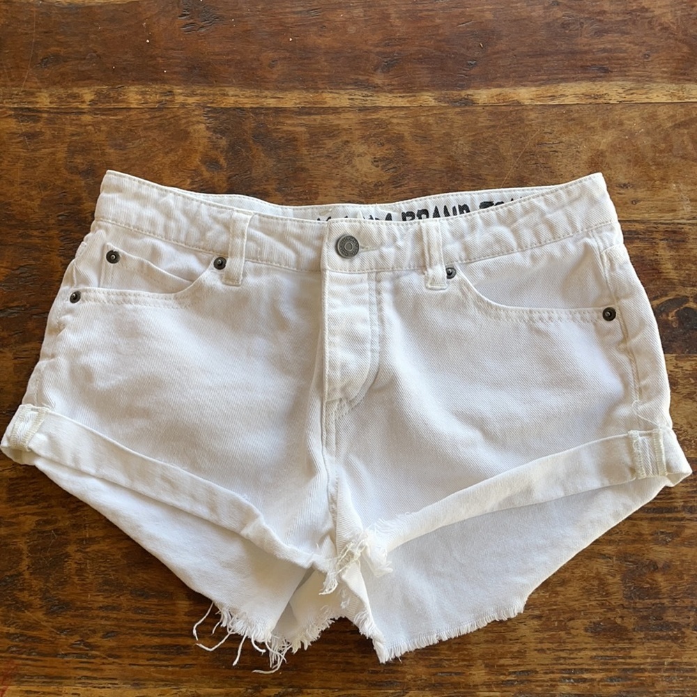 Volcom Stoned Short Rolled White